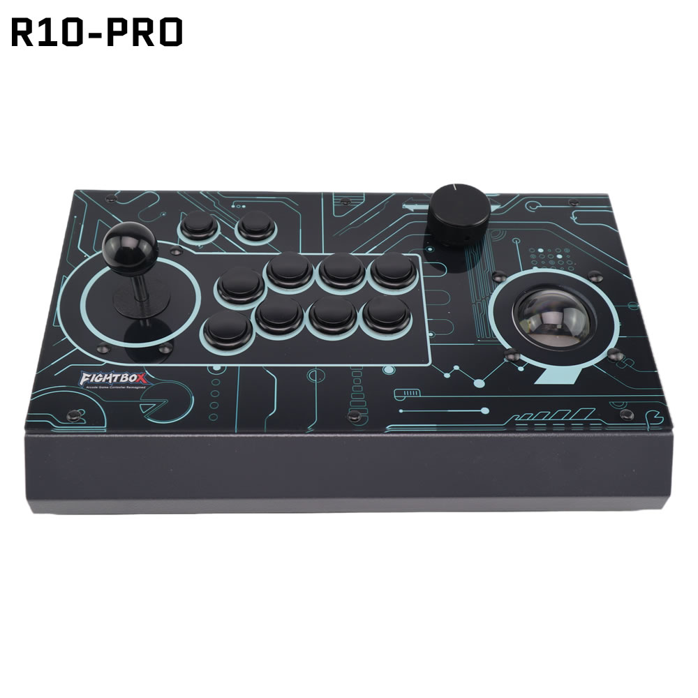 Retro Gaming Game Stick - FightBox R10-PRO Arcade Fight Stick with