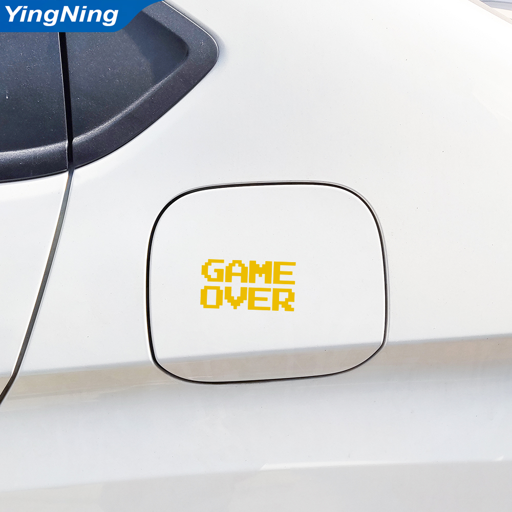 Reflective Game Over Car Decal - đánh giá và giá Gaming Retro Arcade