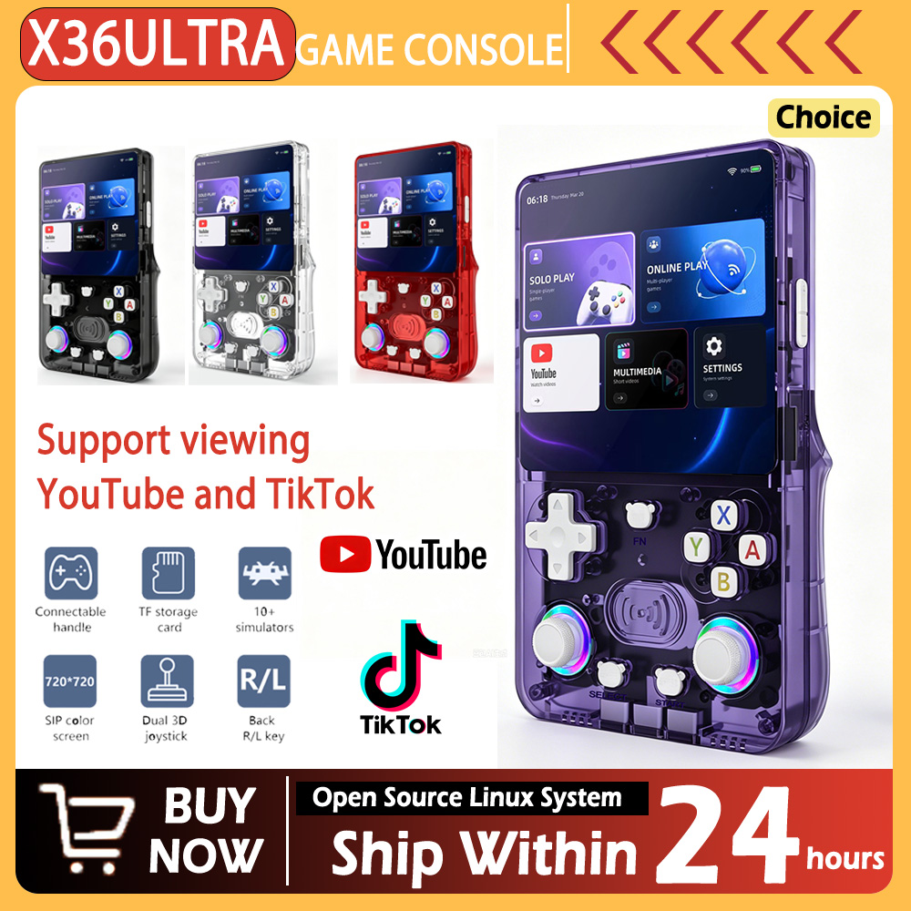 New X36 ultra retro handheld g - đánh giá và giá Retro Gaming Portable