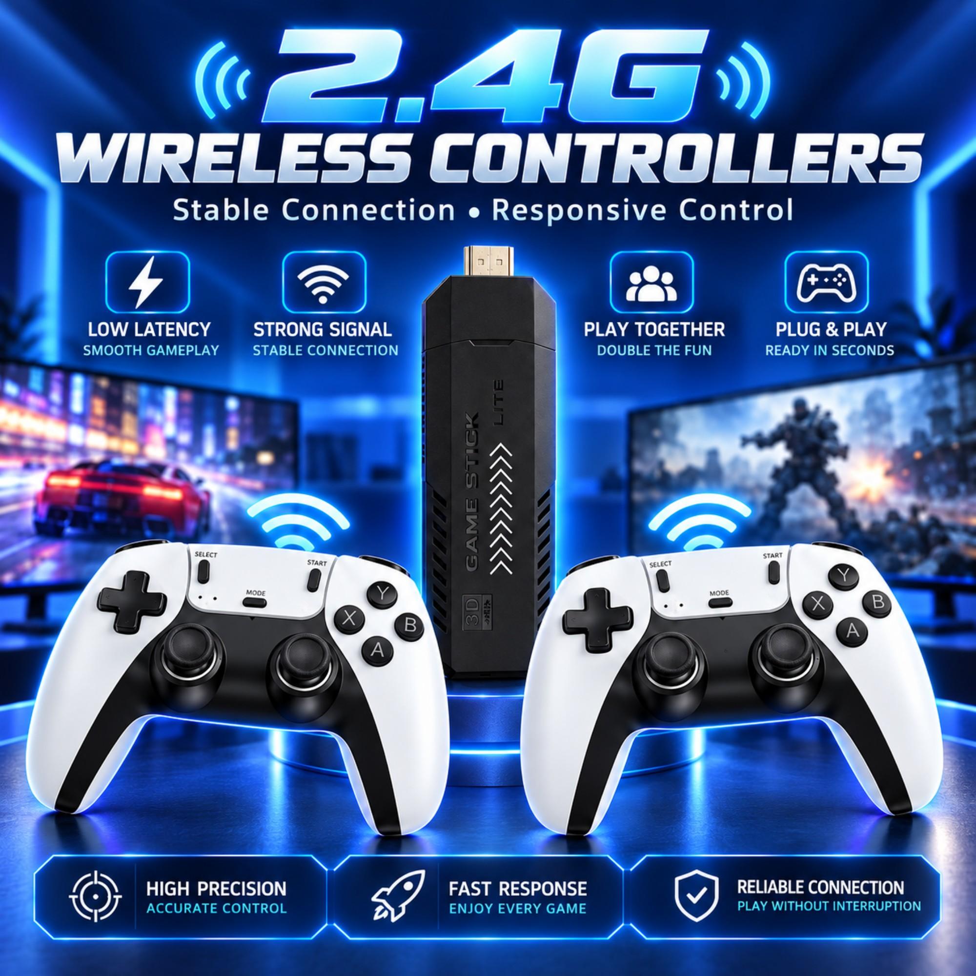 X2 PRO Game Stick 4K HD TV Vid - đánh giá và giá Retro Gaming Game Stick