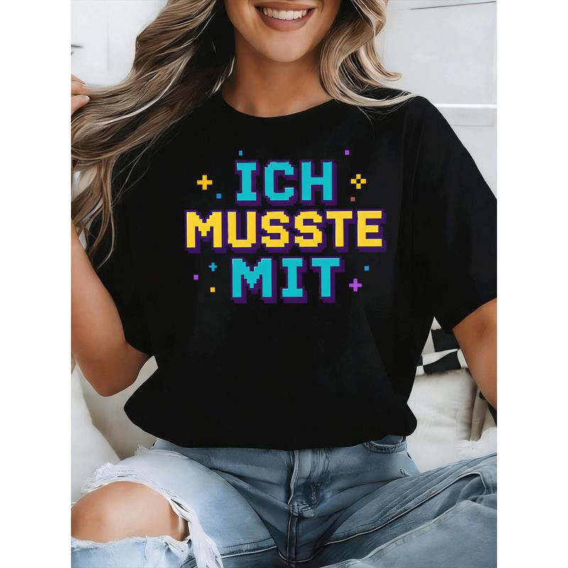 Ich Musste Mit German Meme T-S - đánh giá và giá Retro Gaming Font