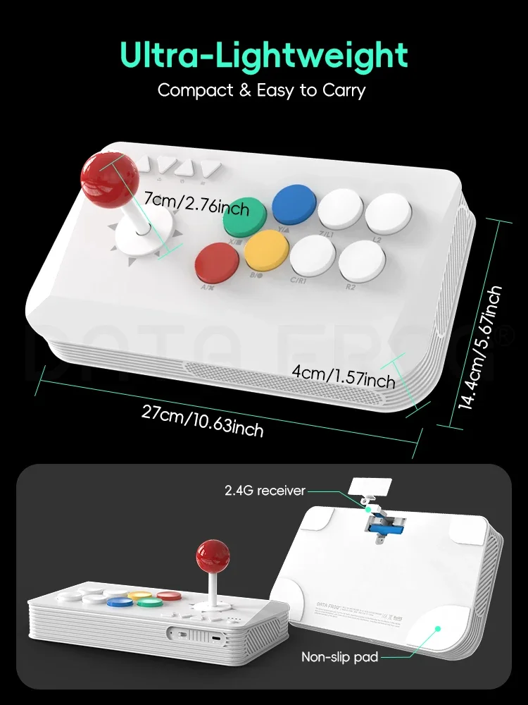 DATA FROG Wireless Fighting Ga - đánh giá và giá Retro Gaming Game Stick