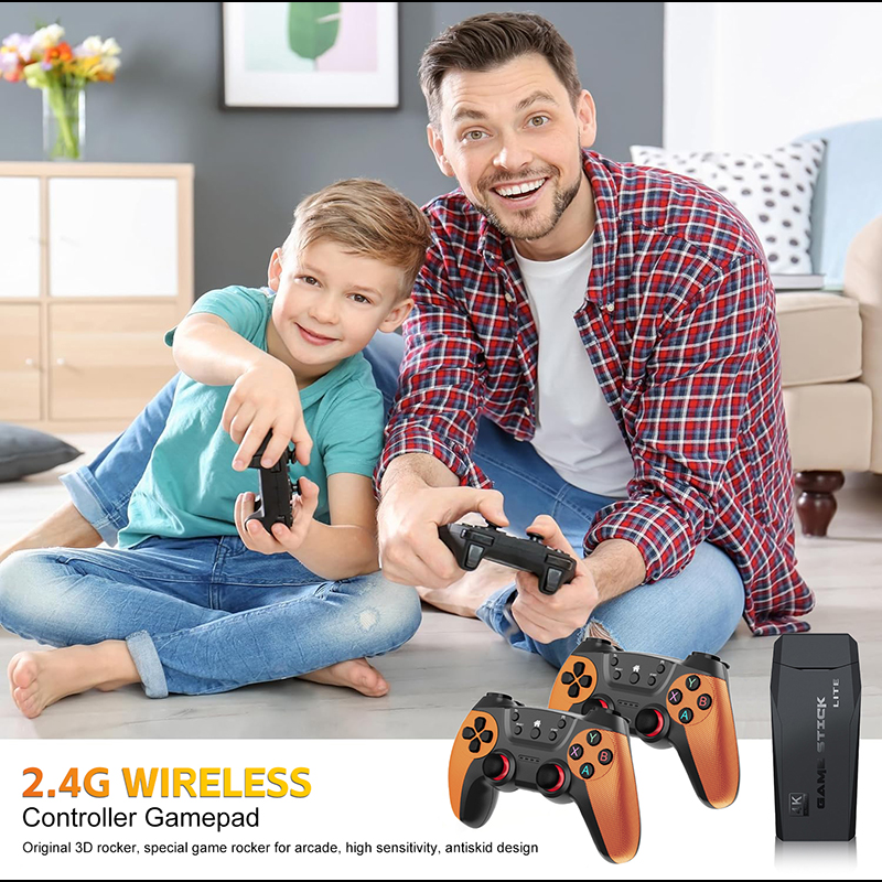 M9 Video Game Console 4K  2.4G - đánh giá và giá Retro Gaming Game Stick