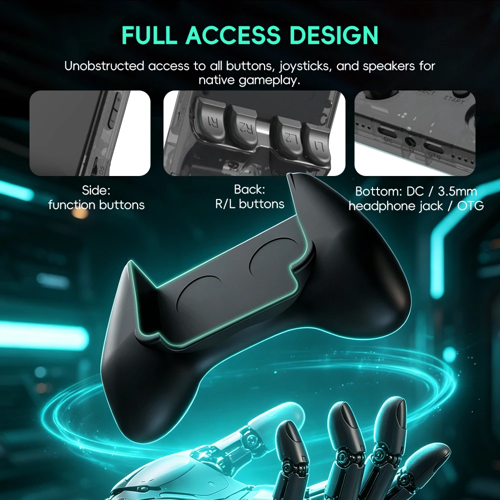 Data Frog R36S Game Grip Ergon - đánh giá và giá Retro Gaming Portable