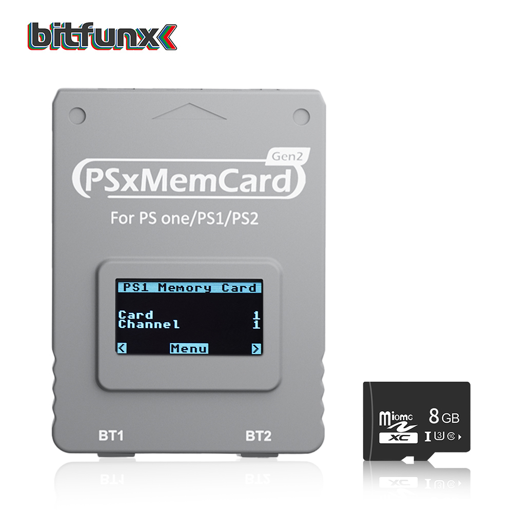 Bitfunx PSxMemCard Gen2 Store  - đánh giá và giá Retro Gaming Monitor