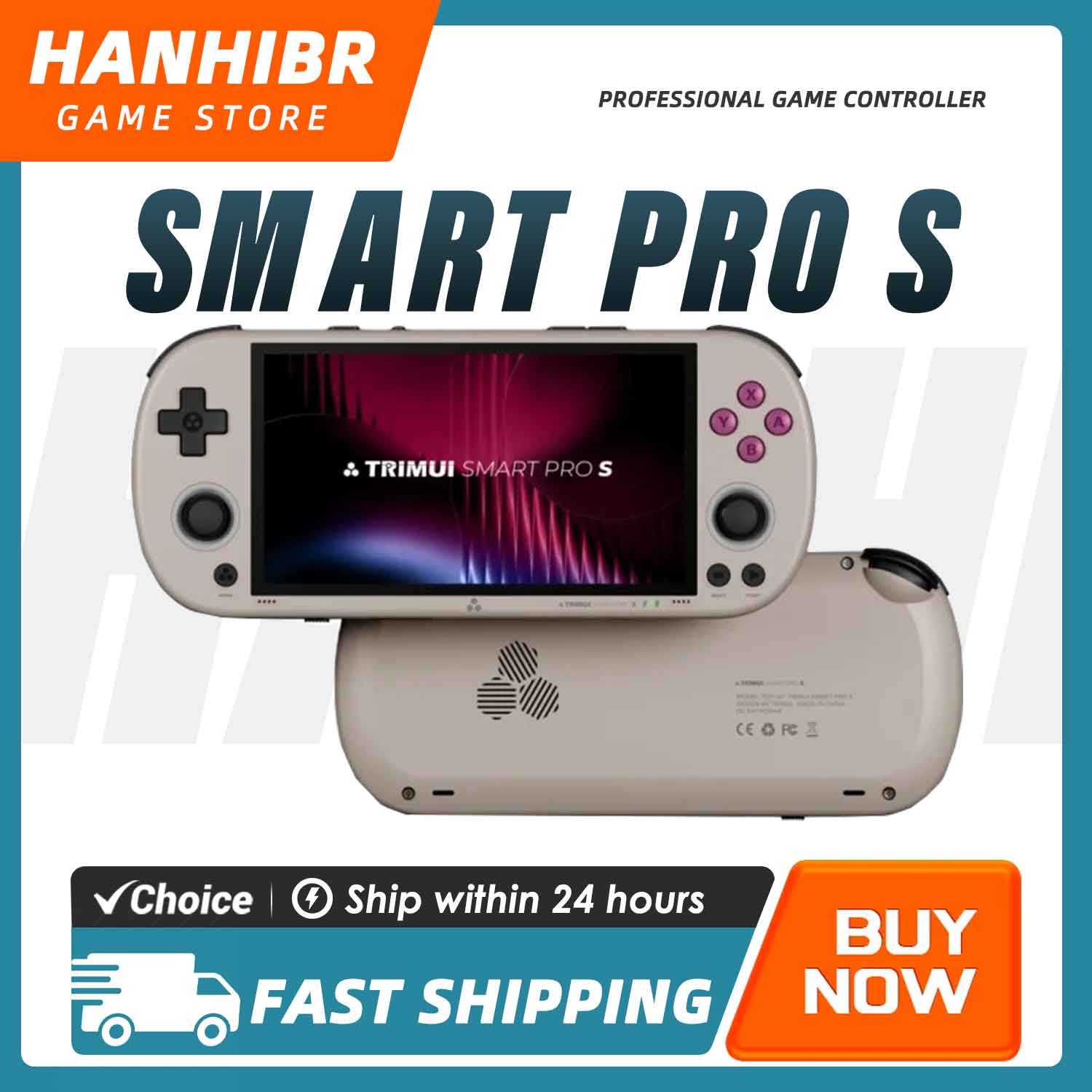 Trimui Smart Pro S TG5050 Hand - đánh giá và giá Retro Gaming Kiosk
