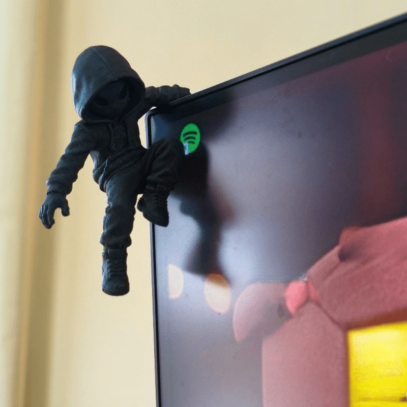 Climb Hoodie Alien Mini Statue - đánh giá và giá Retro Gaming Monitor