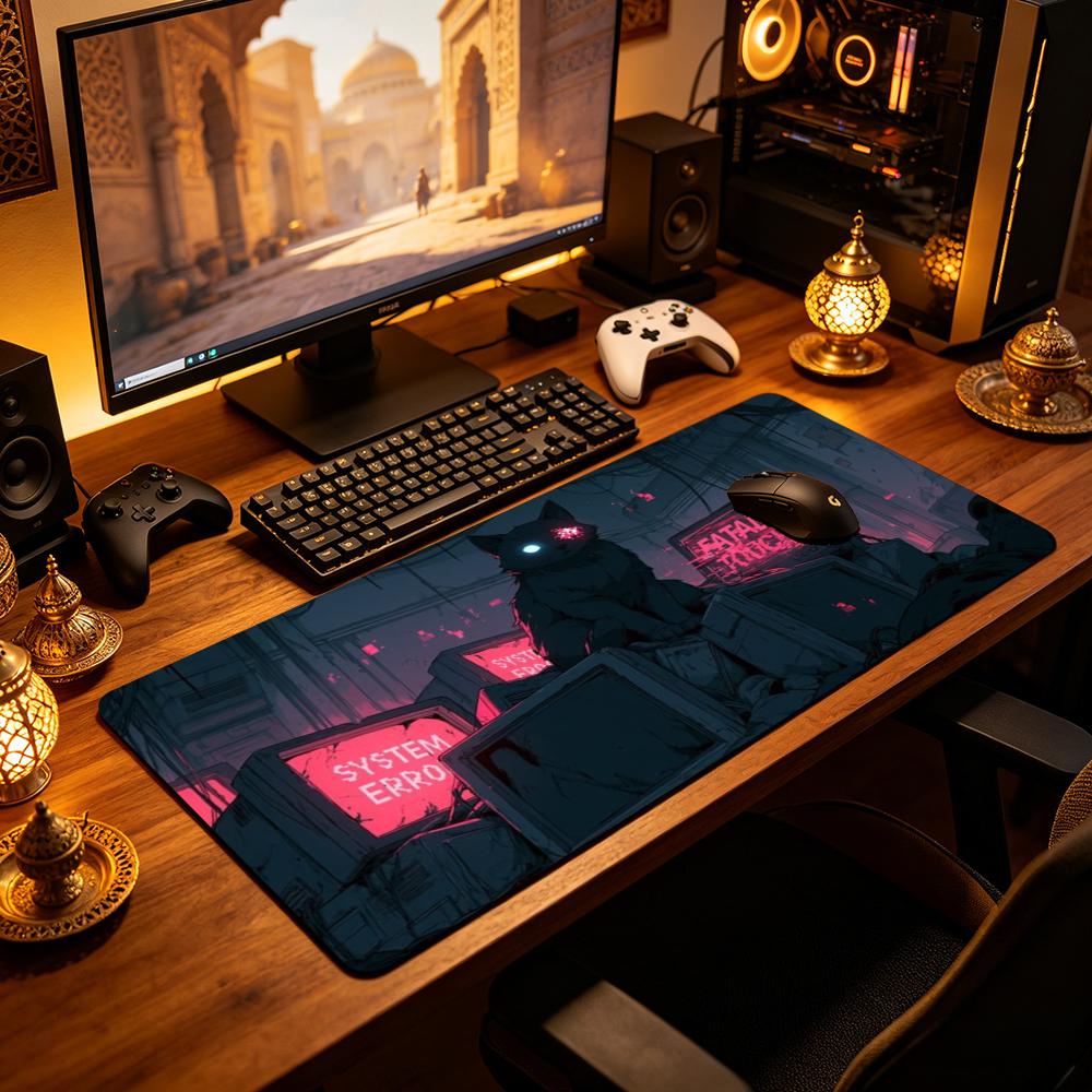 Cyberpunk Black Cat Large Gami - đánh giá và giá Retro Gaming Monitor