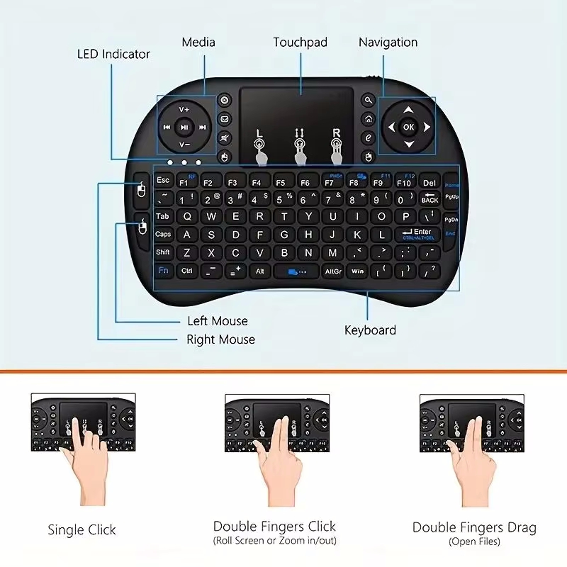 Wireless Keyboard Air Mouse Sp - đánh giá và giá Retro Gaming Corps