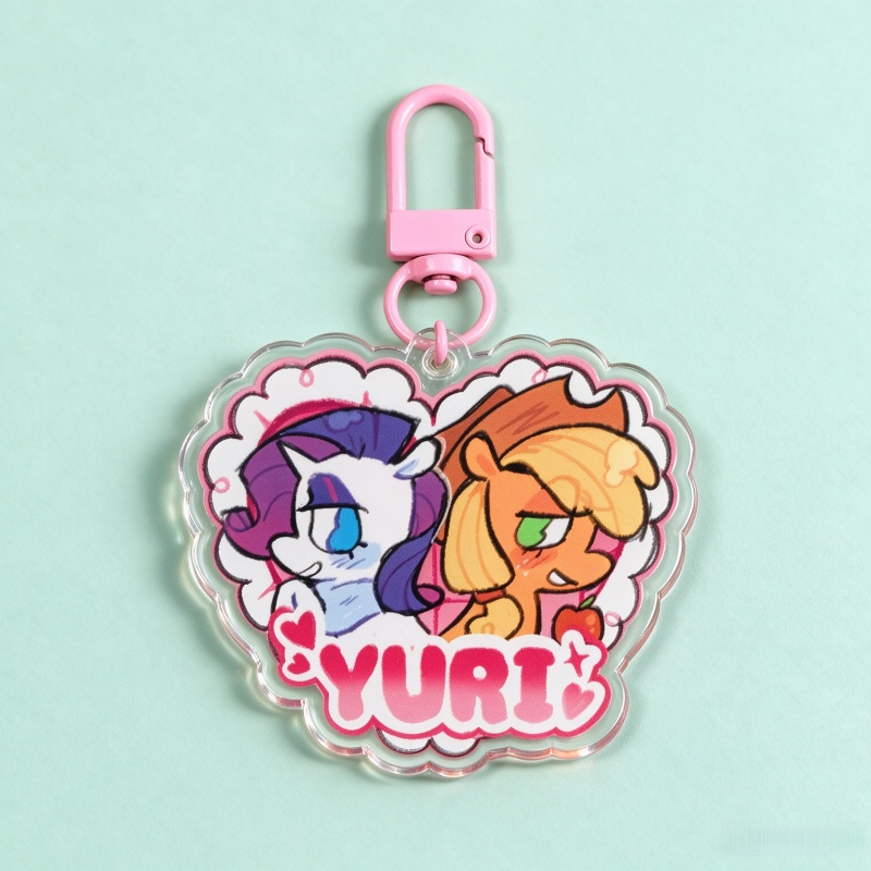 Yuri Time Acrylic Keychain Cut - đánh giá và giá Retro Gaming Keychain